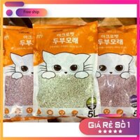 Cát Vệ Sinh Cho Mèo Tofu Cat Litter 6L Từ Đậu Phụ
