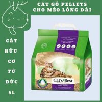 Cát Vệ Sinh Hữu Cơ Vón Cục Cho Mèo Lông Dài Smart Pellets Cats Best CBSP05L 2.5kg
