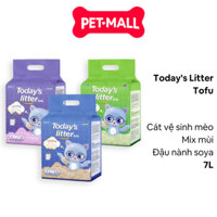 Cát vệ sinh mèo Today's Litter Tofu 21L - Đậu nành soya Petmall