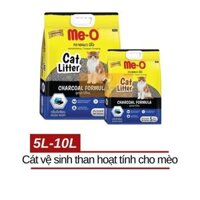 Cát vệ sinh than hoạt tính cho mèo Me-O Cat litter ( Túi 5 gói 5L )