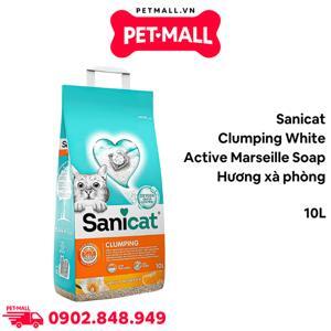 Cát vệ sinh vón cục Sanicat Bentonite 10L