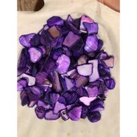 Cát xà cừ chống cháy cho vỏ ốc xà cừ Chakra 7 màu - Xà Cừ màu tím,50gr