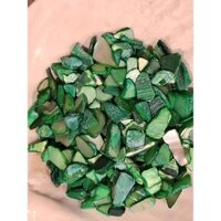 Cát Xà Cừ Hạt To Lót Đĩa Ốc Biển Chống Cháy, bảo vệ vỏ ốc dùng khi đốt xô thơm, đốt nhựa cây với than - 50grXàCừ màu Xanh lá