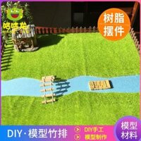 cát xây dựng tài liệu mô hình bảng handmade diy với vua vi bè cảnh bè mô hình mô phỏng thuyền nhỏ