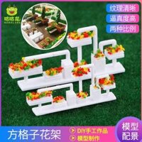 cát xây dựng tài liệu mô hình bảng handmade DIY với vua vi cảnh chậu mô phỏng hoa Square Park mạng