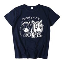 Cat Young Lady Chanel Orchid Chocolate Paradise Tay Ngắn Nặng 3.28 Anime Hàng Hóa Và Cotton Nguyên Chất 260g Nam Nữ Áo Thun