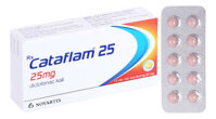 Cataflam 25 điều trị đau sau chấn thương, viêm và sưng do bong gân