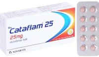 Cataflam 25mg giảm đau, kháng viêm xương khớp (1 vỉ x 10 viên)