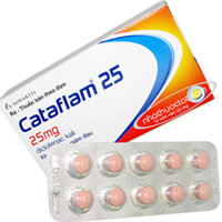 CATAFLAM 25MG HỘP 10 VIÊN