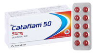 Cataflam 50 điều trị đau sau chấn thương, viêm và sưng do bong gân