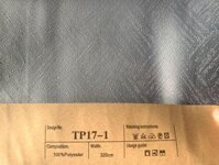 Catalogue Vải Rèm TP17 - Vải rèm 1 màu cao cấp Khổ 320 - Vải Vải may rèm cửa giá rẻ - Gấm may rèm BMT