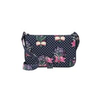 Cath Kidston - Túi đeo chéo/The Everything Cross Body - Lillies Posey - Navy