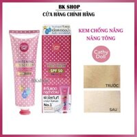 [Cathy Doll] Kem chống nắng Nâng Tone CathyDoll L-Glutathione 138ml - Thái Lan