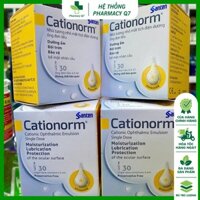 Cationorm. Hộp 30 ống, mỗi ống 0.4ml (Pháp)