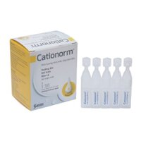 Cationorm nhũ tương nhỏ mắt khô mắt do kính áp tròng