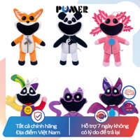 Catnap poppy playtime 3 Mới mỉm cười sinh vật Night Glow Big Mouth Purple Cat Bobby Smile Doll Đồ chơi sang trọng