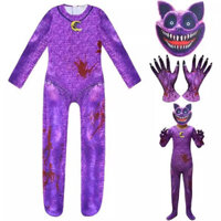 Catnap Poppy Playtime 3 Cosplay Halloween Áo liền quần Mèo Ngủ Trang Phục Hóa Trang Cho Trẻ Em