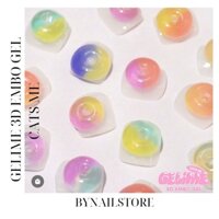 [Cats me] Bộ sản phẩm gel nặn 3D Gelime 3D Embo gel
