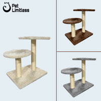 Cattree trụ cào móng cho mèo 3 màu xinh xắn CT00032