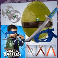 Cậu bé Ninja rùa đồ chơi quần áo mặt nạ ninja rùa