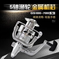 Câu Cá Cuộn Kim Loại Chuyển Động Quay Bánh Xe Câu Cá Cuộn Câu Cá Đá Câu Cá Mồi Cuộn Biển Cần Cuộn Nhỏ Đá Cần