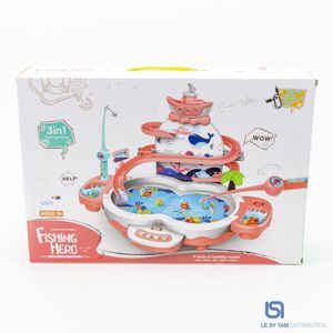 Câu cá pin cầu vòng 3in1 -1567-9C