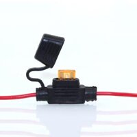 cầu chì 100a Hộp bảo hiểm chống nước ô tô ô tô xe đã sửa đổi ổ cắm cầu chì dây chuyền dây chuyền để gửi phim bảo hiểm cầu chi fco 24kv