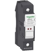 Cầu chì bảo vệ – Fuse carrier TeSys DF, 1P 25A, fuse size 8.5×32 mm, blown fuse indicator DF81V