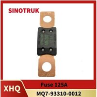 Cầu chì Sinotruk 125A MQ7-9310-0012 Giá đỡ cầu chì hiện tại HIGH Loại phẳng Cầu chì thích ứng với HOWO ShandekaBộ phận chất lượng cao bên ngoài