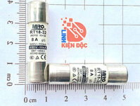 Cầu chì sứ 500V 8A MIRO RT18-32 RO15 10x38mm