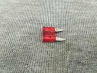 cầu chì xe máy loại nhỏ 10A ( 1 bịch / 10 cái )