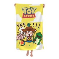 Câu Chuyện Đồ Chơi Có Thể Tùy Chỉnh 130 * 80cm Khăn Tắm Unisex Microfiber Khăn Tắm Thấm Hút
