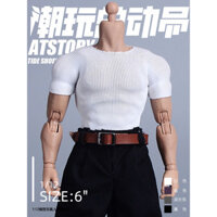 [Câu chuyện đồ chơi hợp thời trang] Áo thun ngắn tay Skinny 1 / 12 20cm Romankey Muscle Body Người lính hợp thời trang 06FS54