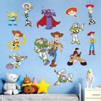 Câu chuyện đồ chơi woody buzz lightyear phim hoạt hình anime dán tường phòng trẻ em hình nền trang trí dán tường