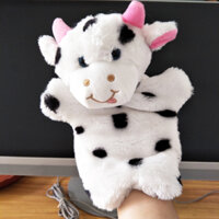 Câu chuyện hỗ trợ mẫu giáo Bò Đồ chơi sang trọng Con rối tay