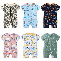 Câu Chuyện Trẻ Em baju Áo Liền Quần Bé Quần Áo Sơ Sinh Bé Trai Bé Gái jumpsuit Tay Ngắn Trẻ Sơ Sinh Bộ Đồ Ngủ Quần Áo Mùa Hè Sơ Sinh Leo Núi Quần Áo