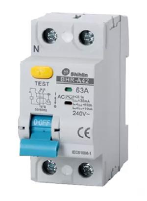 Cầu dao 2P 25A 30mA Shihlin BHR-A 2P