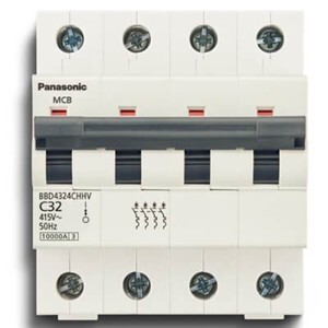 Cầu dao 4P 100A 10kA Panasonic BBD41004CHV