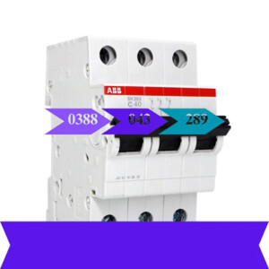 Cầu dao ABB SH203-C40 - 40A