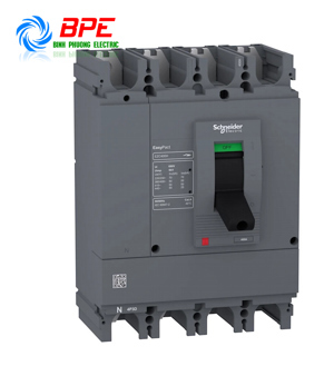 Cầu dao/ Aptomat tự động dạng khối Schneider EZC630N 400A 3