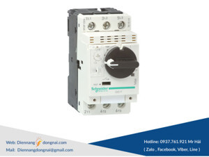 Cầu dao bảo vệ động cơ Schneider GV2P01