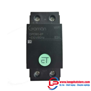 Cầu dao (CB) thông minh WIFI 1 pha 40A GOMAN GM-WCB40-366