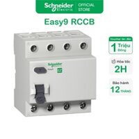 Cầu dao chống dòng rò - Easy9 RCCB - 4P - 30mA - 400VAC - Schneider Electric - EZ9R36425 EZ9R36440 EZ9R36463