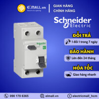 Cầu dao chống dòng rò Easy9 Schneider RCCB 2P/4P 25A - 63A 30mA - 300mA Chính Hãng