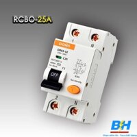 Cầu Dao Chống Giật 25A RCBO 2P 25A 4kA 30mA Dobo DB65LE-882522