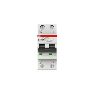 Cầu dao chống giật ABB DS201 L C10 AC30 30mA 10A 1P+N 4.5kA