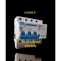 CẦU DAO CHỐNG GIẬT CHỐNG RÒ 3 PHA LSE RCB LS302LE 80A, 100A, 125A