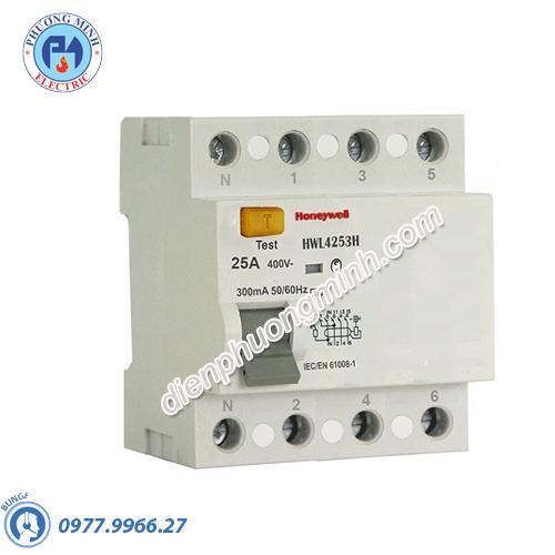 Cầu dao chống giật Honeywell RCD 4 Cực HWL4633H