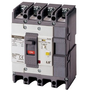 Cầu dao chống giật LS EBN104c - 40A 30mA 18kA 4P