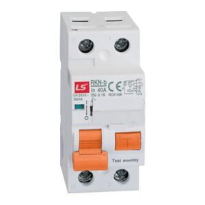 Cầu dao chống giật LS RKN-b 1P+N 40A